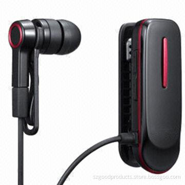 Multi-point Bluetooth Headset with Stylish Design and Could Connect Two Phones at Same Time
